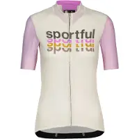 Sportful - Women's Supergiara Logo 2 Jersey - Maillot de ciclismo size XL, beige