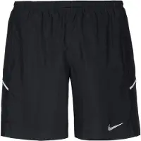 Nike - Dri-Fit Miler 7'' 2in1 Short - Pantalones cortos de running size L, negro