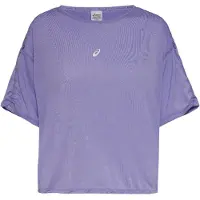 Asics - Women's Nagino Run Adjustable S/S Top - Camiseta de running size L, morado