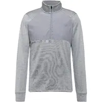 New Balance Rc Essential Heat Grid 1/2 Zip Athletic Grey Talla: S | Manga Larga Outlet | Hombre | Gris