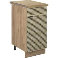 Vicco Mueble bajo de cocina Fame-Line Panel de roble 40 cm , ET Roble, Model 51353