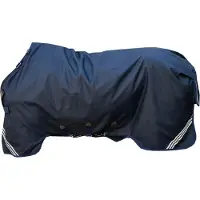 Kentucky Horsewear Manta para caballos , modelo "Turnout Rug", apta para todo tipo de clima, impermeable, con forro cómodo y gramaje de 300g. Manta para uso exterior