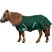 Waldhausen - Manta para exteriores Shetty de 100g, modelo "Comfort", color verde pino