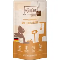 MjAMjAM Puro Placer de Carne - Bolsita exprimible Adult Cat - Pollo - 12 x 125 g
