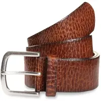 Tom Tailor Cinturón 'ROY LEA' marrón / cognac