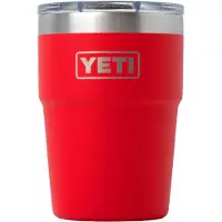 Yeti Coolers - Rambler Stackable Cup - Vaso aislante size 473 ml, rojo