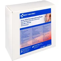 FIRST AID ONLY Burn Dressing P-91400, apósitos para quemaduras 10x10 cm, 10 unidades