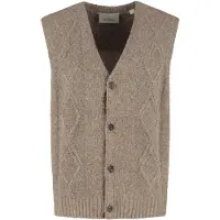 Dstrezzed Ds_hugin Sleeveless Vest Dk. Brown Talla: M | Cárdigan Outlet | Hombre | Marrón