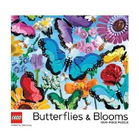 Ginza.se Puzle de 1000 Piezas "Butterflies &amp; Blooms"
