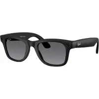 Ray Ban - Gafas de sol - META Wayfarer - Gen 2 Matte Black/Polar Gradient Graphite - Negro