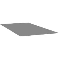 vidaXL - Lona para piscinas, color gris claro, 750 x 370 cm, tejido geotextil de poliéster