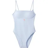 Calvin Klein One Piece Breezy Blue Talla: S | Bañadores Outlet | Mujer | Azul