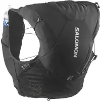 Salomon - Mochilas y cinturones trail/running - Adv Skin 12 Set W Black/Asphalt para Mujer - Talla M - Negro