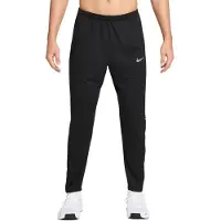 Nike - Dri-Fit Miler Knit Pant - Pantalones de running size XXL, negro