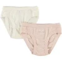Petit Bateau Calzoncillo rosa / blanco natural