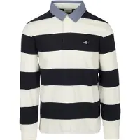 Gant Camiseta navy / azul claro / blanco
