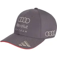 Adidas Gorra deportiva 'Audi Revolut F1 Team' taupe / piedra / rojo vivo