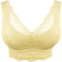 SugarShape Sujetador amarillo claro