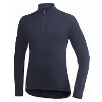 Woolpower - Zip Turtleneck 200 - Ropa interior merino size XS, azul