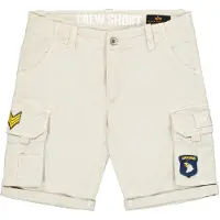 Alpha industries Pantalón beige claro / azul oscuro / amarillo / rojo