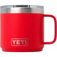 Yeti Coolers - Rambler 14 CL Mug MS - Vaso aislante size 410 ml, rojo