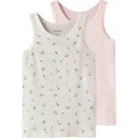Name It Mini Camiseta térmica gris claro / verde / rosa