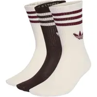Adidas Originals adidasCalcetín clásico 3-Stripes 3 Pairs 40-42 Off White / Aurora Coffee / Off White Unisex