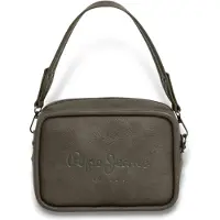 Pepe Jeans para mujer. PL0300004 Bandolera Bassy Code verde (OSFA), Casual, Poliuretano, outlet 2026.