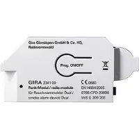 Gira Módulo giratorio para detectores de humo Dual Q, incluye batería, 1 unidad.