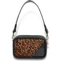 Pepe Jeans para mujer. PL0300019 Bolso Keyra Leo negro (OSFA), Casual, Poliuretano, outlet 2026.