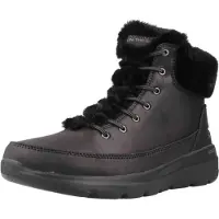 SKECHERS Botines con cordones 'GLACIAL ULTRA - WONDERLAND' negro