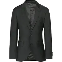 Hackett London para hombre. HM441678 Americana de Lana lisa gris oscuro (38/32), Casual, Clásico, outlet 2026.