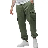 REELL - Reflex Cargo LW - Pantalones de ocio size S - Regular, oliva