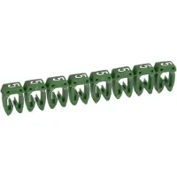 Legrand 038215: Sistema de etiquetado CAB3, para cables de 0,5-1,5 mm², número: 5, color: verde