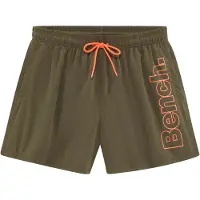 Bench Bermudas oliva / naranja oscuro