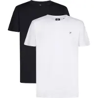 Petrol Industries Camiseta negro / blanco natural