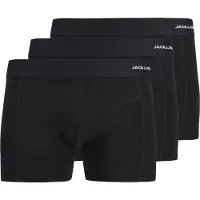 Jack & Jones Calzoncillo boxer 'JWHPHILIP' negro / blanco