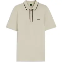 BOSS Camiseta funcional 'Philix GOC' beige / camelo / negro / blanco