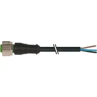 Murr Elektronik , cable de conexión, modelo 7000-12221-6340500, 5 metros, PUR, 4 x 0.34, color