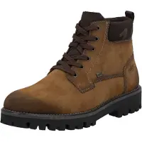 Rieker Botas con cordones marrón