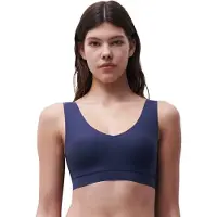 Chantelle Co Bra Underw. Very Covering Marine Blue Talla: XS/S | Brasieres Outlet | Mujer | Azul