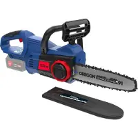 Güde Sierra de cadena eléctrica inalámbrica 54807 KS 18-0, 18V, incluye espada y cadena Oregon