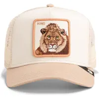 GOORIN BROS. Gorra 'Gorra goorin bros beige leon king trucker cap 6' beige