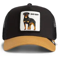 GOORIN BROS. Gorra 'Gorra goorin negra/tostada rottweiller bad boy voi17 trucker cap 3' camelo