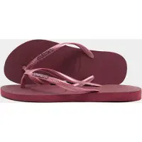 Havaianas Chanclas SLIM LOGO METALLIC mujer - Rojo - 35 / 36