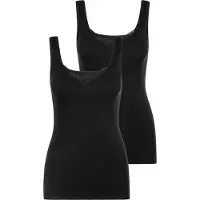 Schiesser Camiseta térmica negro