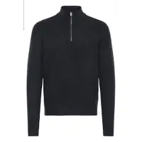Casual Friday Jersey ' CFHEINE halfzip ' azul oscuro
