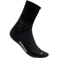 Bauerfeind Sports - Run Performance Mid Cut Socks - Calcetines de running size 42-45, negro