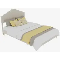 MODFU : Mesa extensible, rectangular, para 4-6 personas. Mesa de comedor con tablero reforzado y patas en forma de "V". Color blanco