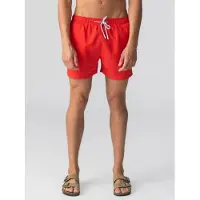 TeeShoppen Bermudas ' Swimshorts ' rojo